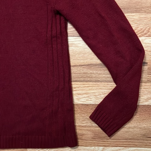 JCrew Womens Medium Sweater | Gently Used, Crew Neck, Dark Red - Picture 3 of 7